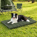 Steel Pack Roll-Up Outdoor Dog Bed – Green (110 × 67 cm)
