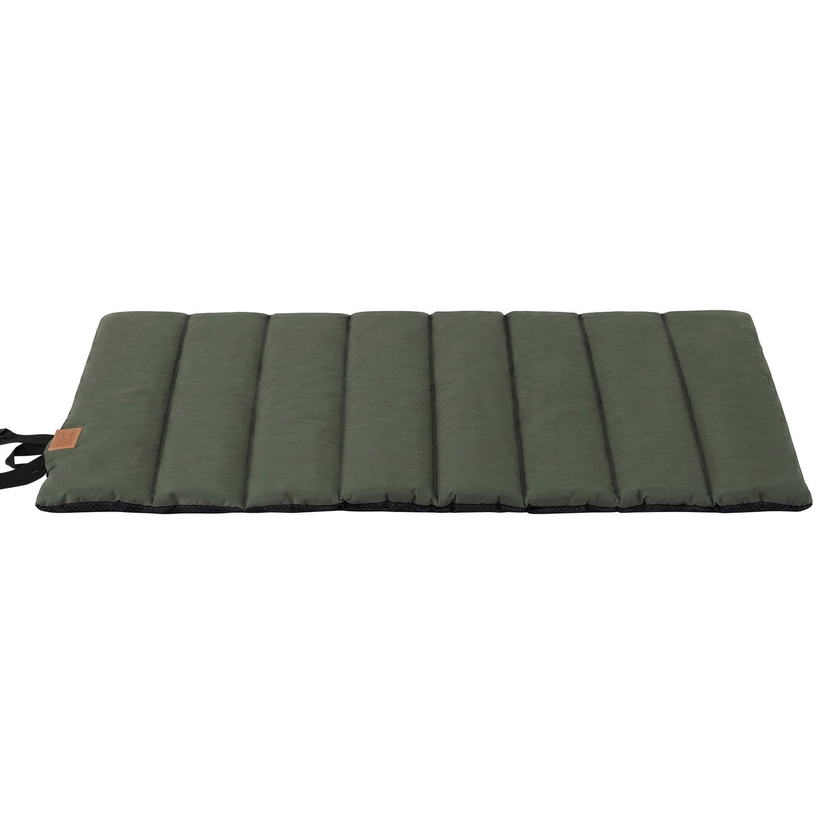 Steel Pack Roll-Up Outdoor Dog Bed – Green (110 × 67 cm)