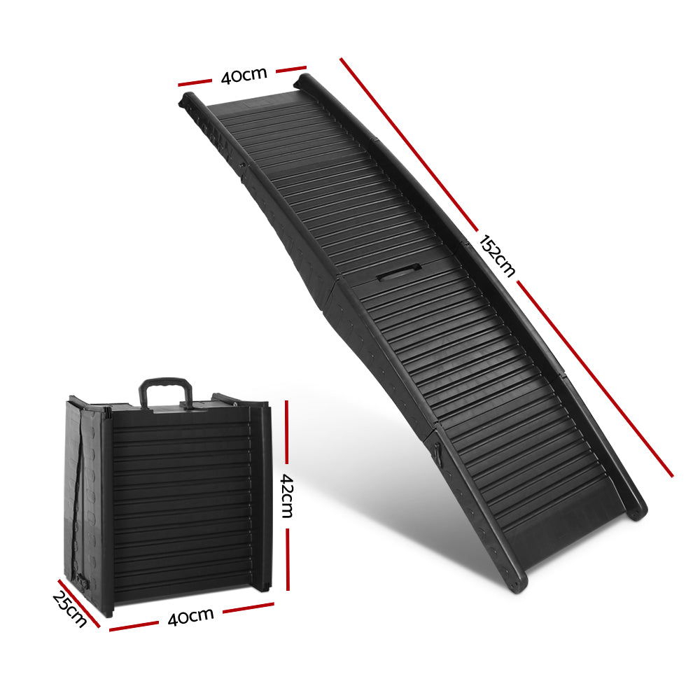 Steel Pack Folding Car Steps for Large Dogs (up to 80 kg)