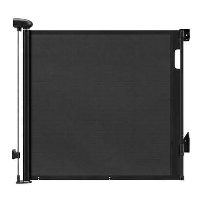 Steel Pack Retractable Pet Gate – Black (up to 140 cm)