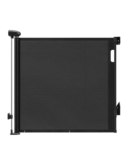 Steel Pack Retractable Pet Gate – Black (up to 140 cm)