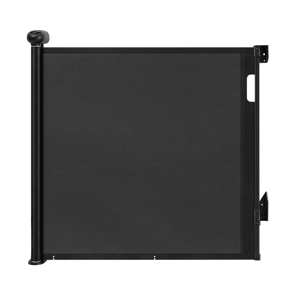 Steel Pack Retractable Pet Gate – Black (up to 140 cm)