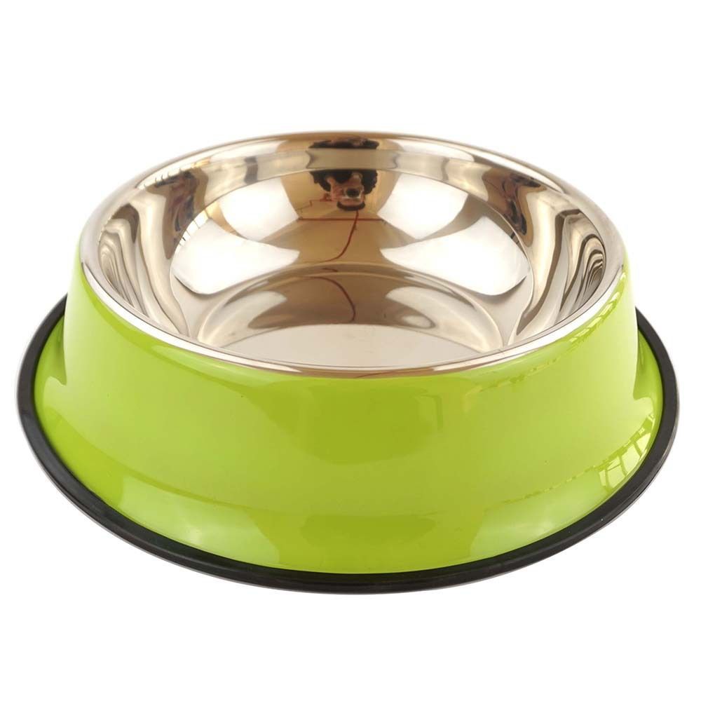 Stainless steel non-slip dog bowl, Pink, 34 cm – photo 10