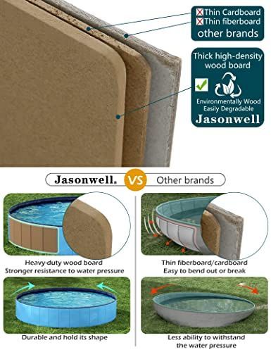Steel Pack Foldable Dog Pool – Blue, 122 cm
