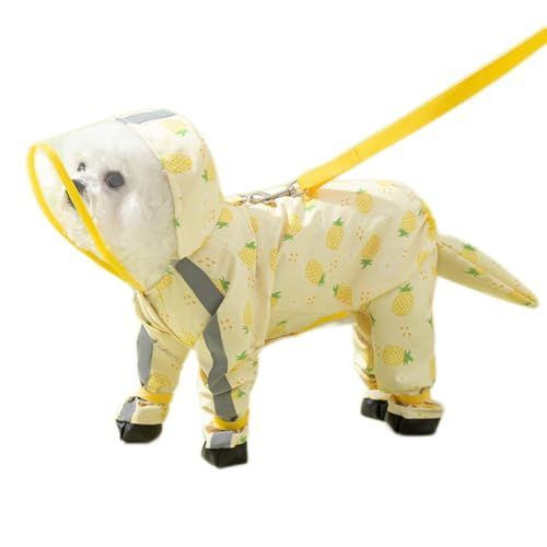 Steel Pack Full-Cover Raincoat – Yellow, M