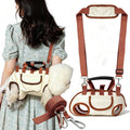 Steel Pack Hands-Free Dog Backpack Carrier – Brown