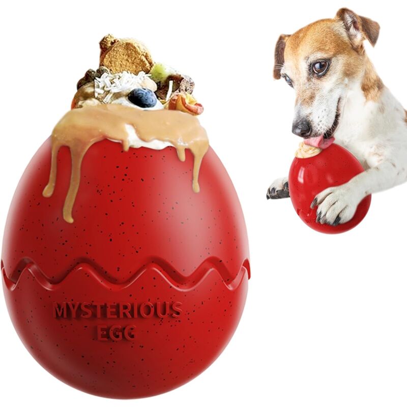 Steel Pack Dino Egg Treat & Chew Toy