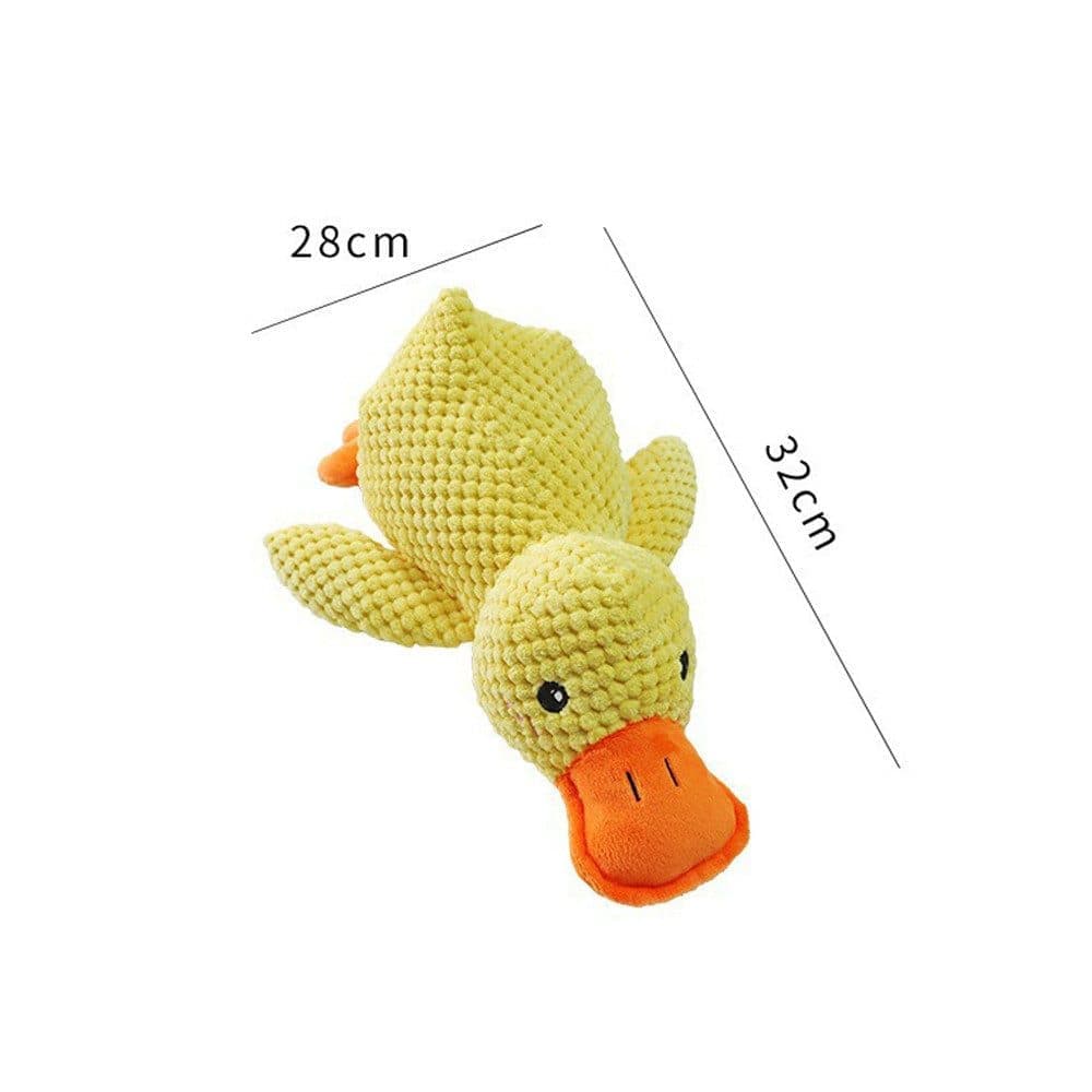 Steel Pack Calming Plush Duck – M