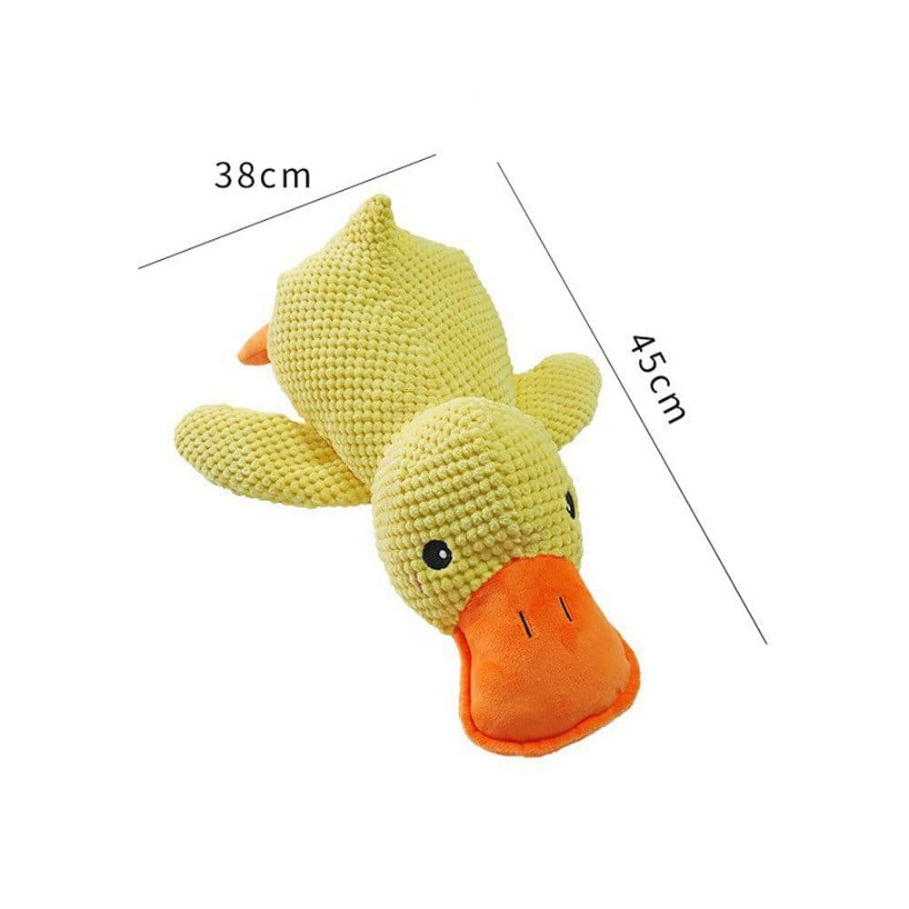 Steel Pack Calming Plush Duck – L