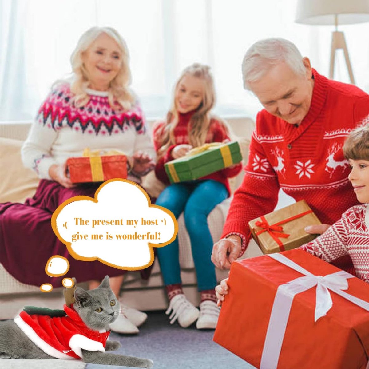 Christmas Reindeer Hoodie, XS – photo 5