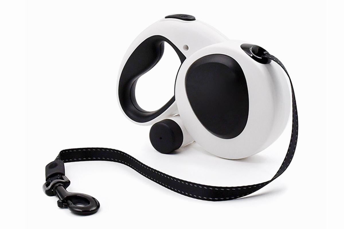 Steel Pack Retractable LED Leash – L