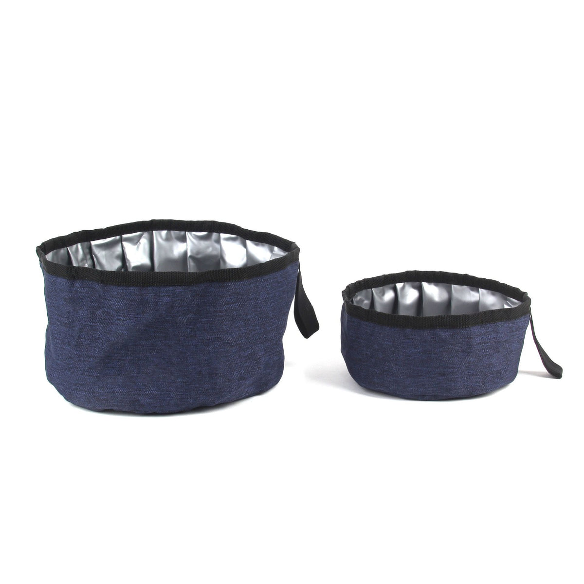 Durable Oxford Fabric Collapsible Dog Bowl, Portable Foldable Pet Food and Water Container for Outdoor Adventures, Camping, and Daily Walks with Convenient Carabiner Clip, Large Capacity Travel Bowl for Dogs and Cats (S, Red)