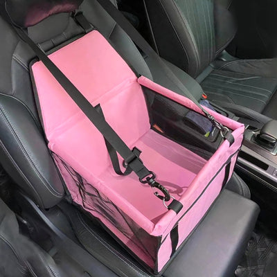 Steel Pack Portable Car Seat – Pink (dogs up to 15 kg)