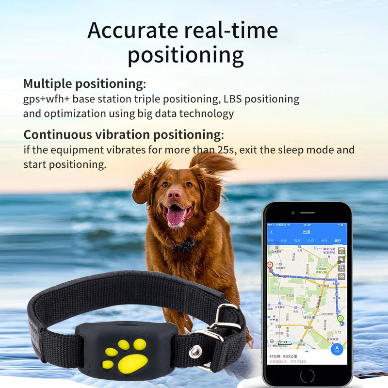 Steel Pack Real-Time GPS Pet Tracker – Green
