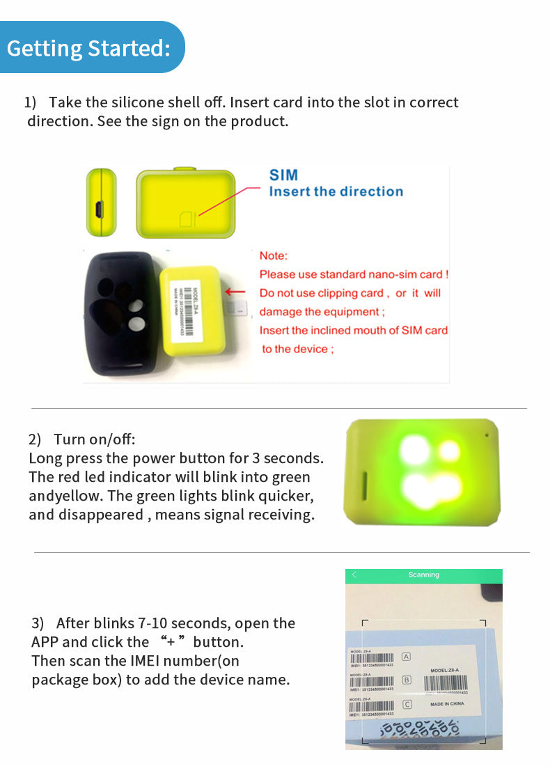 Steel Pack Real-Time GPS Pet Tracker – Green