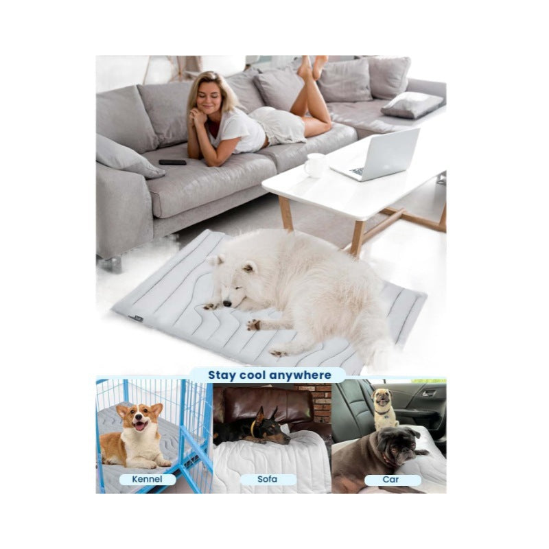 Steel Pack Cooling Mat 2-Pack – L (122 × 71 cm, up to 35 kg)
