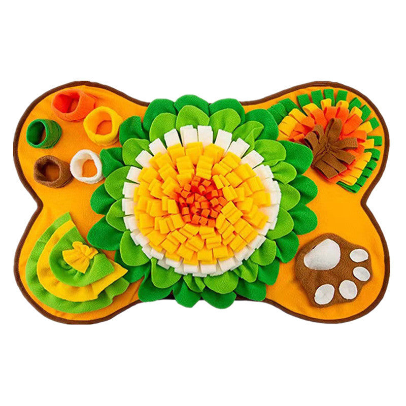 Steel Pack Snuffle Mat – Golden Yellow