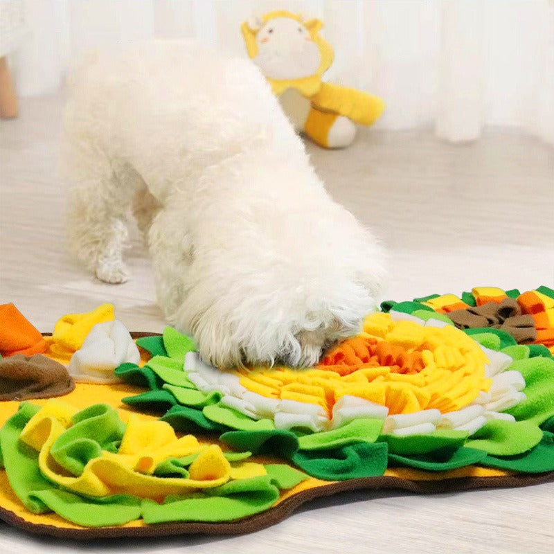 Steel Pack Snuffle Mat – Golden Yellow