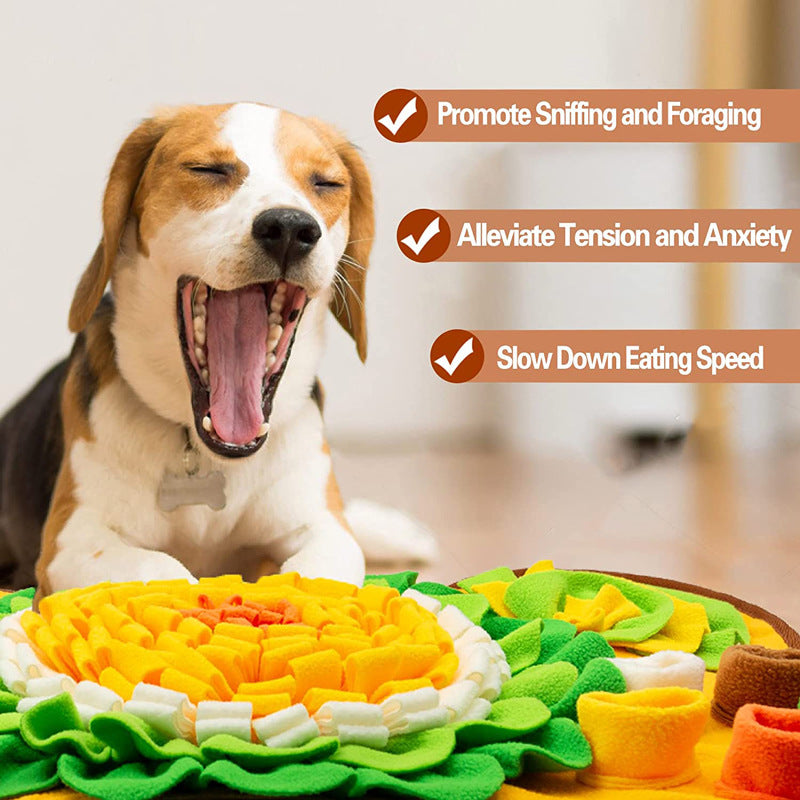 Steel Pack Snuffle Mat – Golden Yellow
