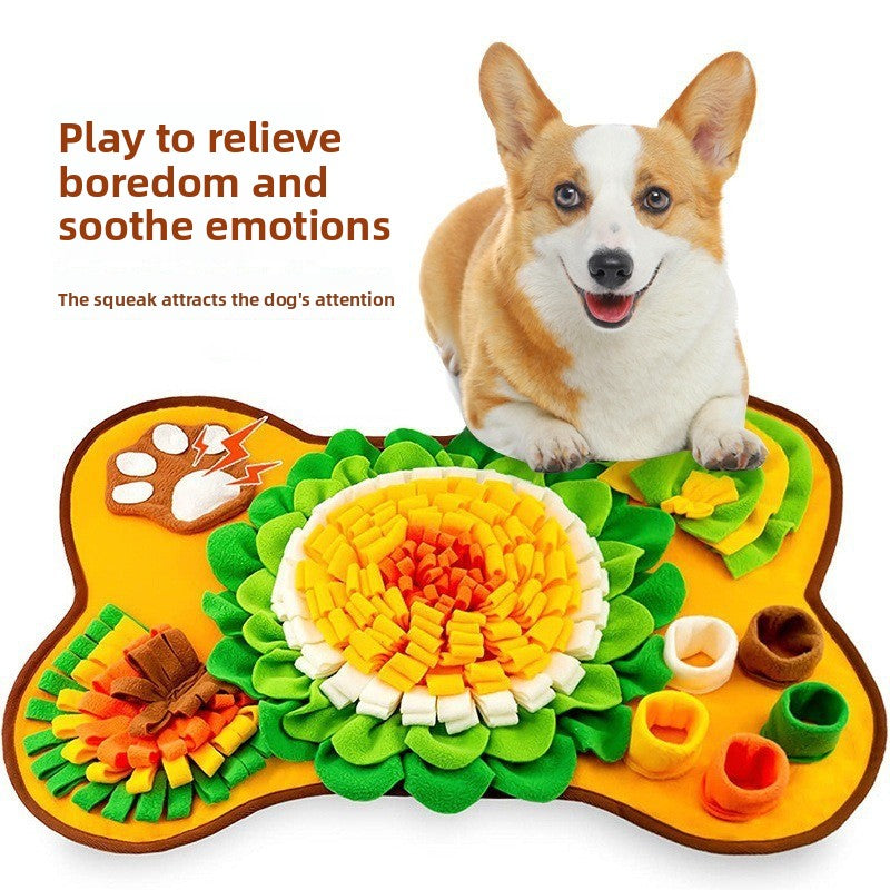 Steel Pack Snuffle Mat – Golden Yellow