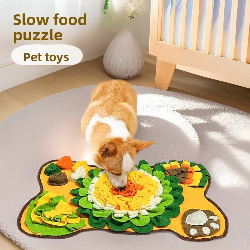 Steel Pack Snuffle Mat – Golden Yellow