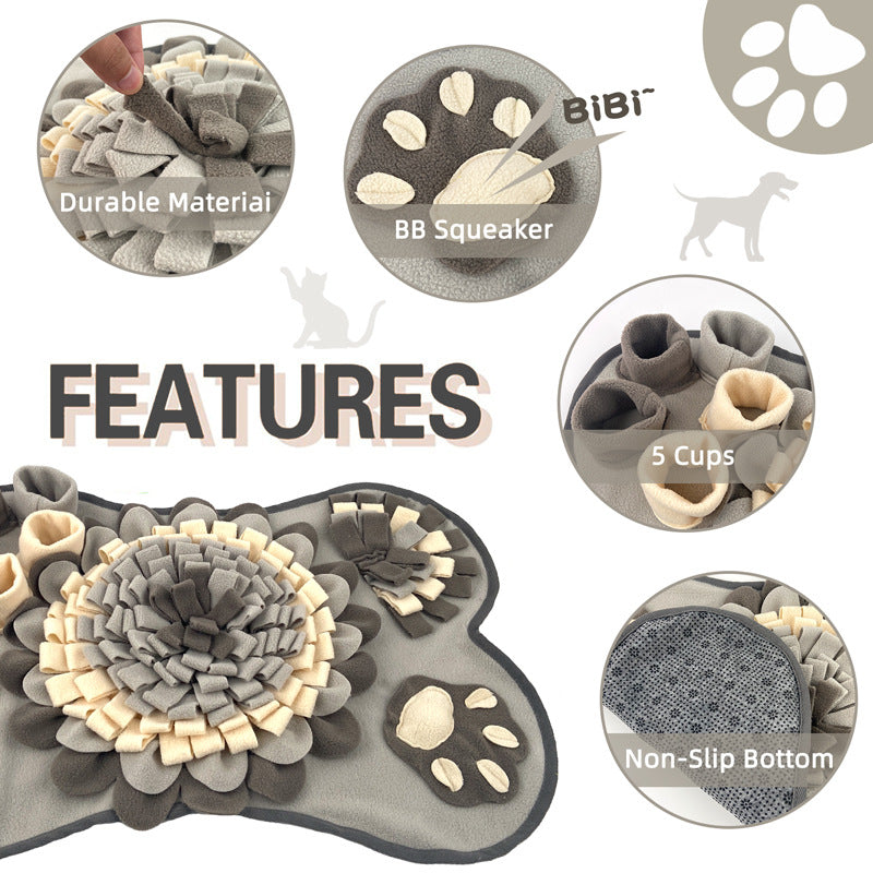 Steel Pack Snuffle Mat – Grey