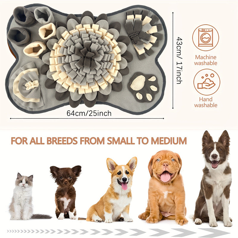 Steel Pack Snuffle Mat – Grey