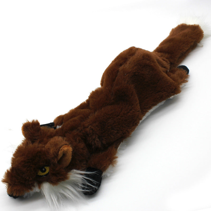 Steel Pack Plush Duo – Coffee Fox