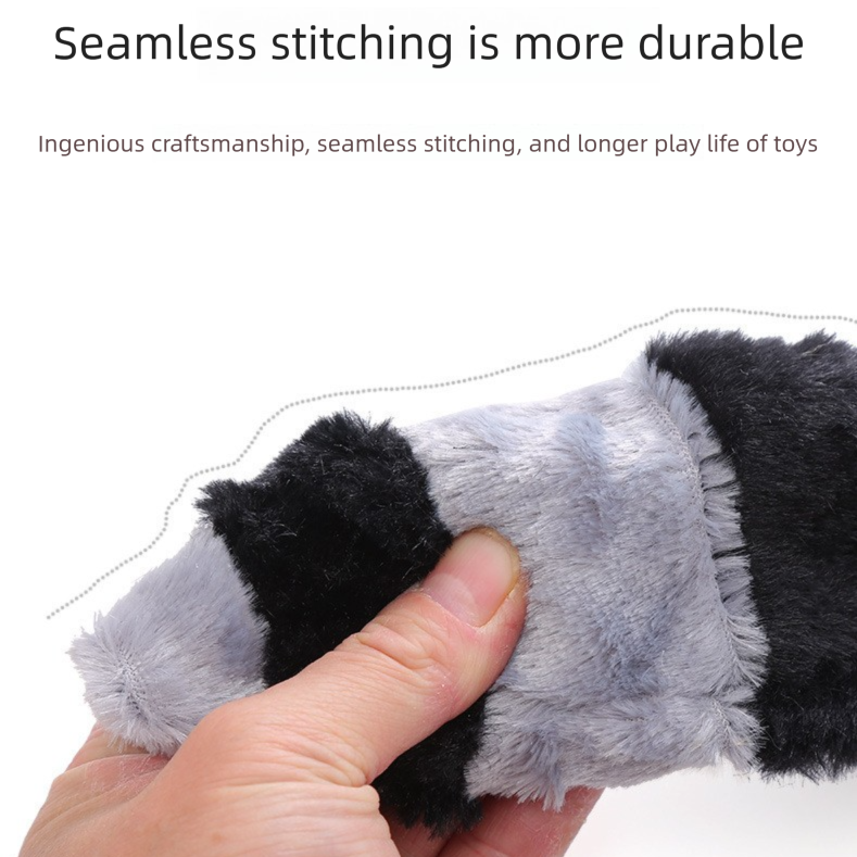 Steel Pack Plush Duo – Grey Wolf
