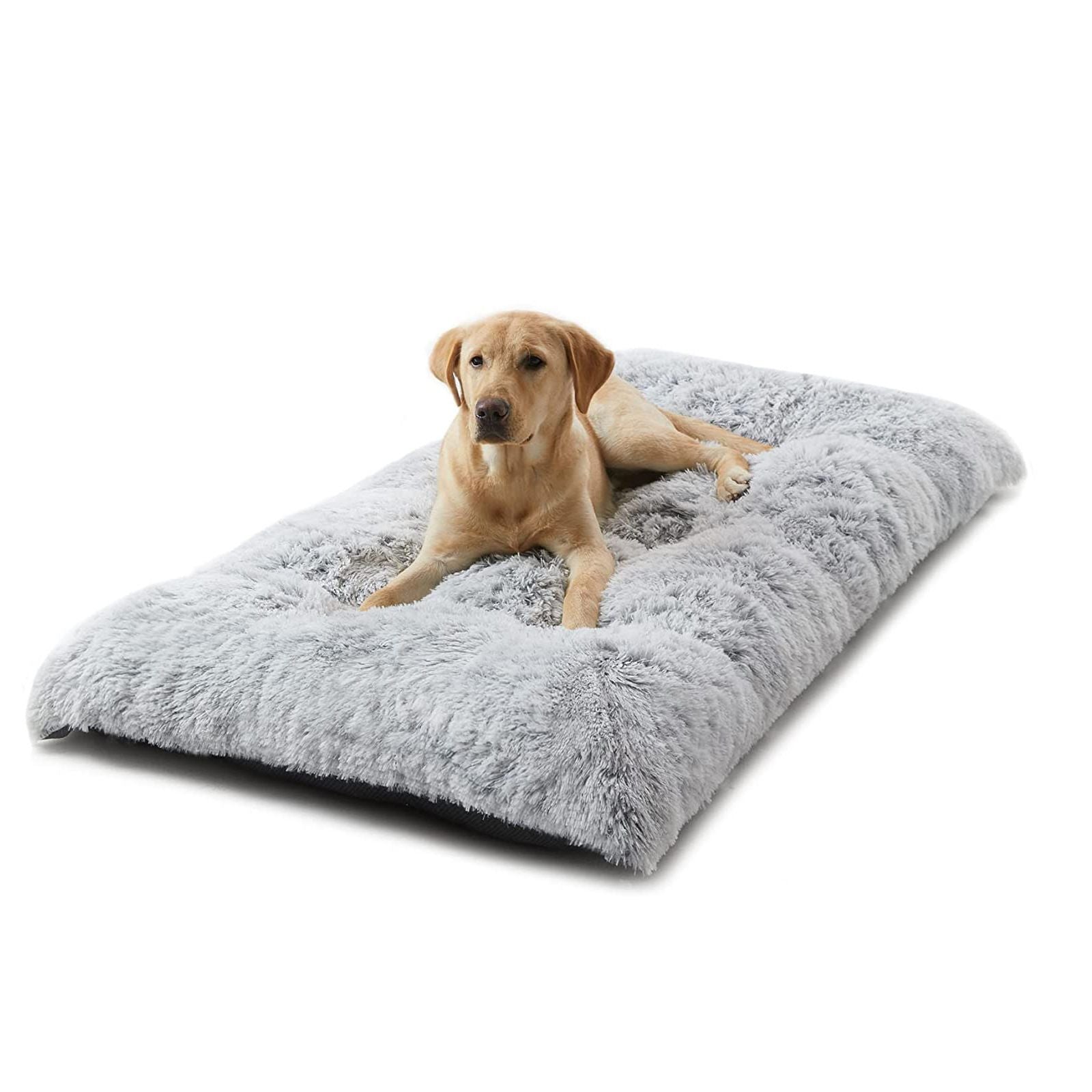Steel Pack Plush City Bed – Grey, L