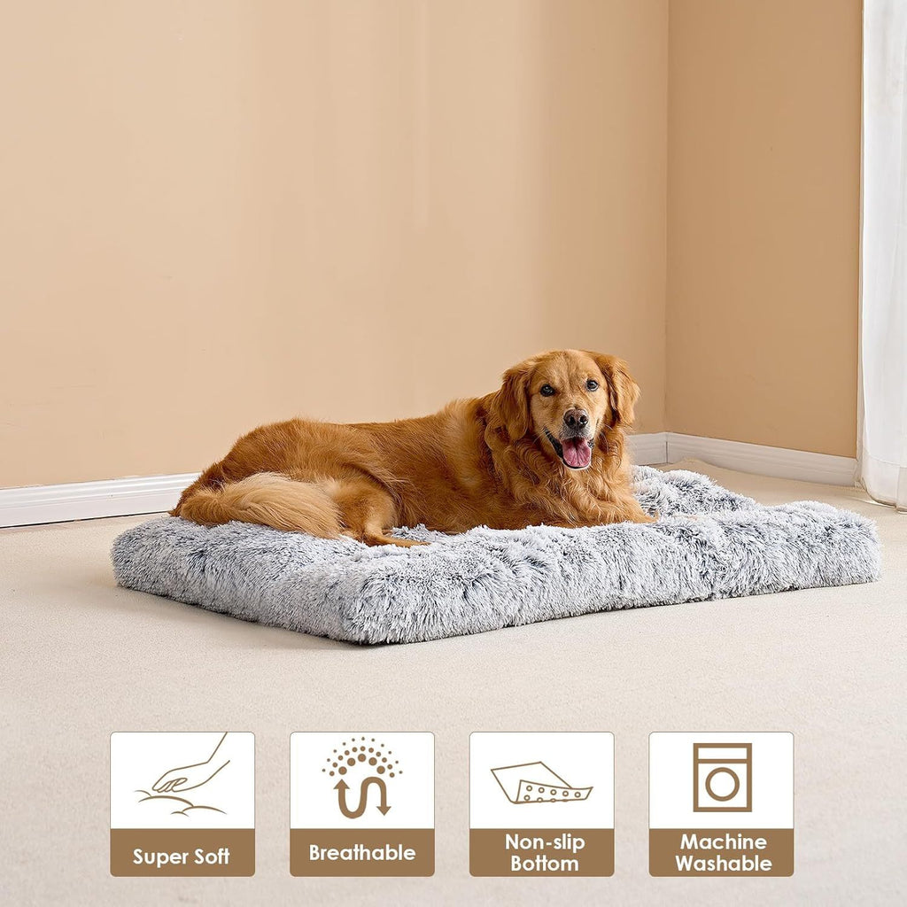 Steel Pack Plush City Bed – Grey, L