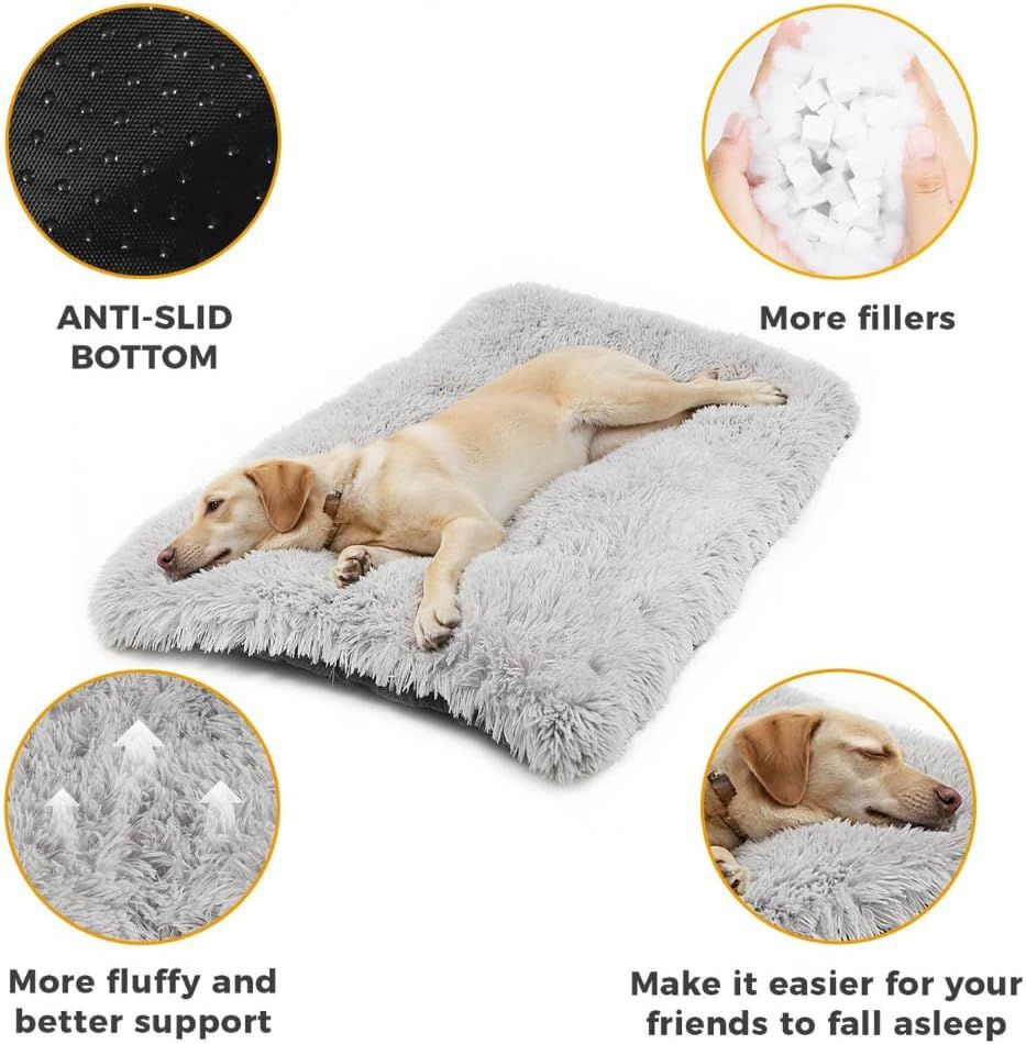 Steel Pack Plush City Bed – Grey, L