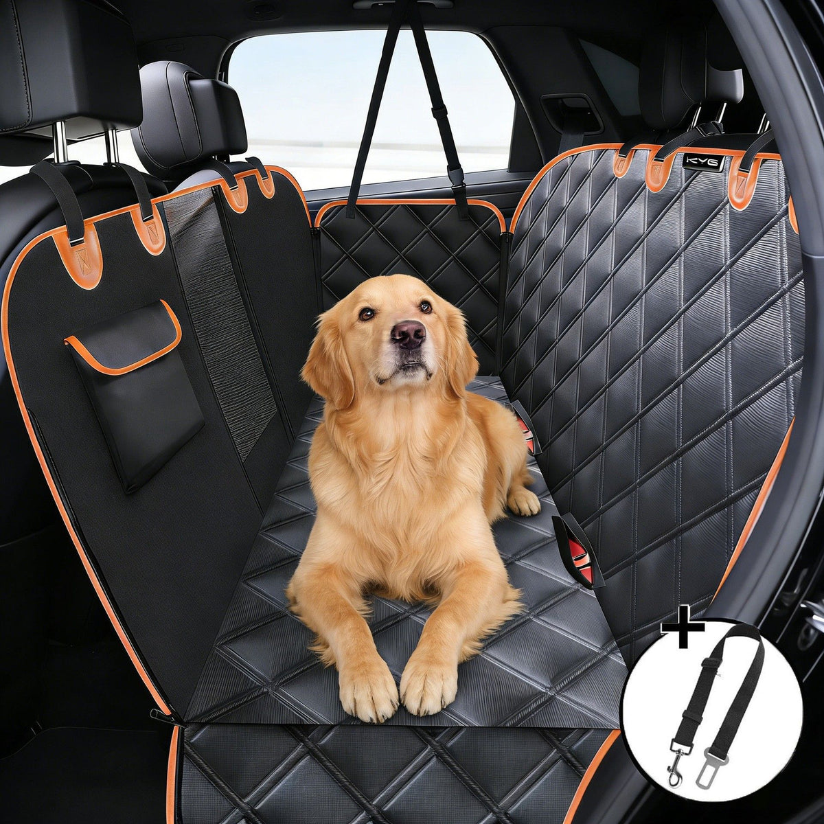 Steel Pack Waterproof Back-Seat Protector (135 × 148 cm)