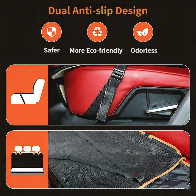 Steel Pack Waterproof Back-Seat Protector (135 × 148 cm)