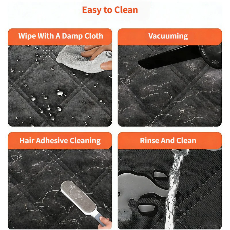 Steel Pack Waterproof Back-Seat Protector (135 × 148 cm)
