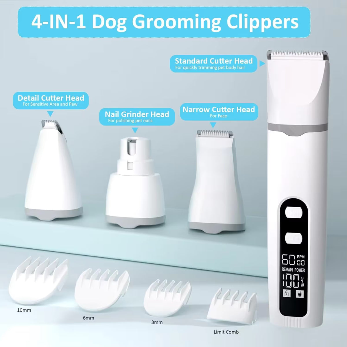 Steel Pack Clipper & Nail Grinder Kit