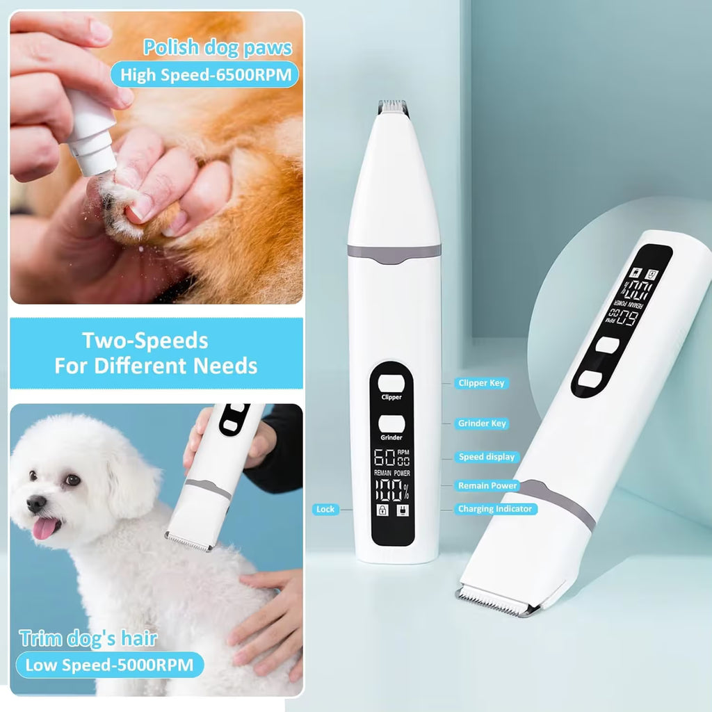 Steel Pack Clipper & Nail Grinder Kit